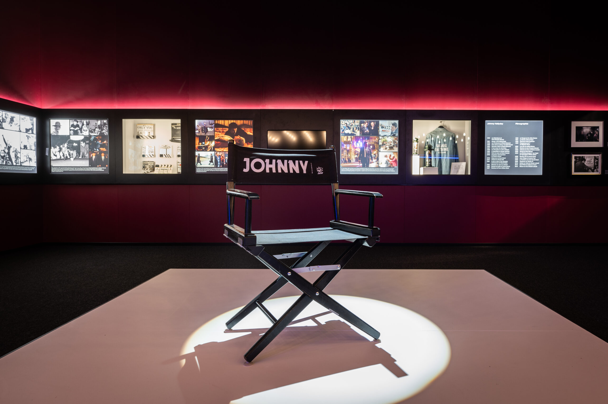 Johnny Hallyday L'Exposition - Tempora - Espace cinéma
